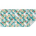 thumbnail image 1 of Pioneer Flower Floral Print Pattern Rectangle Tablecloth 60"x120", Waterproof Polyester Table Cloth, Wipeable Spillproof for Dining Camping Indoor Outdoor, 1 of 6
