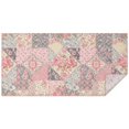 thumbnail image 1 of Pioneer Flower Floral Print Pattern Rectangle Tablecloth 60"x120", Waterproof Polyester Table Cloth, Wipeable Spillproof for Dining Camping Indoor Outdoor, 1 of 6
