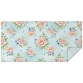 thumbnail image 1 of Pioneer Flower Floral Print Pattern Rectangle Tablecloth 60"x120", Waterproof Polyester Table Cloth, Wipeable Spillproof for Dining Camping Indoor Outdoor, 1 of 6