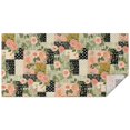 thumbnail image 1 of Pioneer Flower Floral Print Pattern Rectangle Tablecloth 60"x120", Waterproof Polyester Table Cloth, Wipeable Spillproof for Dining Camping Indoor Outdoor, 1 of 6