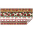 thumbnail image 1 of Pioneer Flower Floral Print Pattern Rectangle Tablecloth 60"x120", Waterproof Polyester Table Cloth, Wipeable Spillproof for Dining Camping Indoor Outdoor, 1 of 6
