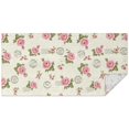 thumbnail image 1 of Pioneer Flower Floral Print Pattern Rectangle Tablecloth 60"x120", Waterproof Polyester Table Cloth, Wipeable Spillproof for Dining Camping Indoor Outdoor, 1 of 6
