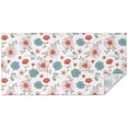 thumbnail image 1 of Pioneer Flower Floral Print Pattern Rectangle Tablecloth 60"x120", Waterproof Polyester Table Cloth, Wipeable Spillproof for Dining Camping Indoor Outdoor, 1 of 6