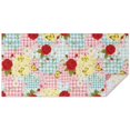thumbnail image 1 of Pioneer Flower Floral Print Pattern Rectangle Tablecloth 60"x120", Waterproof Polyester Table Cloth, Wipeable Spillproof for Dining Camping Indoor Outdoor, 1 of 6