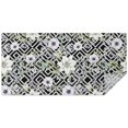 thumbnail image 1 of Pioneer Flower Floral Print Pattern Rectangle Tablecloth 60"x120", Waterproof Polyester Table Cloth, Wipeable Spillproof for Dining Camping Indoor Outdoor, 1 of 6