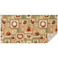 thumbnail image 1 of Pioneer Flower Floral Print Pattern Rectangle Tablecloth 60"x120", Waterproof Polyester Table Cloth, Wipeable Spillproof for Dining Camping Indoor Outdoor, 1 of 6