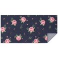 thumbnail image 1 of Pioneer Flower Floral Print Pattern Rectangle Tablecloth 60"x120", Waterproof Polyester Table Cloth, Wipeable Spillproof for Dining Camping Indoor Outdoor, 1 of 6