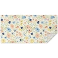 thumbnail image 1 of Pioneer Flower Floral Print Pattern Rectangle Tablecloth 60"x120", Waterproof Polyester Table Cloth, Wipeable Spillproof for Dining Camping Indoor Outdoor, 1 of 6