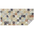 thumbnail image 1 of Pioneer Flower Floral Print Pattern Rectangle Tablecloth 60"x120", Waterproof Polyester Table Cloth, Wipeable Spillproof for Dining Camping Indoor Outdoor, 1 of 6