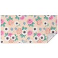 thumbnail image 1 of Pioneer Flower Floral Print Pattern Rectangle Tablecloth 60"x120", Waterproof Polyester Table Cloth, Wipeable Spillproof for Dining Camping Indoor Outdoor, 1 of 6