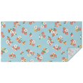 thumbnail image 1 of Pioneer Flower Floral Print Pattern Rectangle Tablecloth 60"x120", Waterproof Polyester Table Cloth, Wipeable Spillproof for Dining Camping Indoor Outdoor, 1 of 6