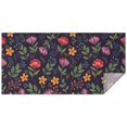 thumbnail image 1 of Pioneer Flower Floral Print Pattern Rectangle Tablecloth 60"x120", Waterproof Polyester Table Cloth, Wipeable Spillproof for Dining Camping Indoor Outdoor, 1 of 6