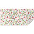 thumbnail image 1 of Pioneer Flower Floral Print Pattern Rectangle Tablecloth 60"x120", Waterproof Polyester Table Cloth, Wipeable Spillproof for Dining Camping Indoor Outdoor, 1 of 6