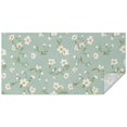 thumbnail image 1 of Pioneer Flower Floral Print Pattern Rectangle Tablecloth 60"x120", Waterproof Polyester Table Cloth, Wipeable Spillproof for Dining Camping Indoor Outdoor, 1 of 6