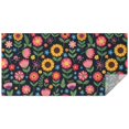 thumbnail image 1 of Pioneer Flower Floral Print Pattern Rectangle Tablecloth 60"x120", Waterproof Polyester Table Cloth, Wipeable Spillproof for Dining Camping Indoor Outdoor, 1 of 6