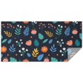 thumbnail image 1 of Pioneer Flower Floral Print Pattern Rectangle Tablecloth 60"x120", Waterproof Polyester Table Cloth, Wipeable Spillproof for Dining Camping Indoor Outdoor, 1 of 6