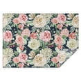 thumbnail image 1 of Pioneer Flower Floral Print Pattern Rectangle Tablecloth 60"x84",Waterproof Polyester Rectangle Table Cloth, Wipeable Spillproof Polyester Tablecloth for Dining, Camping, Indoor and Outdoor, 1 of 5