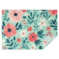 thumbnail image 1 of Pioneer Flower Floral Print Pattern Rectangle Tablecloth 60"x84",Waterproof Polyester Rectangle Table Cloth, Wipeable Spillproof Polyester Tablecloth for Dining, Camping, Indoor and Outdoor, 1 of 5