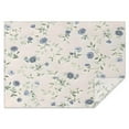 thumbnail image 1 of Pioneer Flower Floral Print Pattern Rectangle Tablecloth 60"x84",Waterproof Polyester Rectangle Table Cloth, Wipeable Spillproof Polyester Tablecloth for Dining, Camping, Indoor and Outdoor, 1 of 5