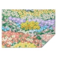 thumbnail image 1 of Pioneer Flower Floral Print Pattern Rectangle Tablecloth 60"x84",Waterproof Polyester Rectangle Table Cloth, Wipeable Spillproof Polyester Tablecloth for Dining, Camping, Indoor and Outdoor, 1 of 5