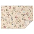 thumbnail image 1 of Pioneer Flower Floral Print Pattern Rectangle Tablecloth 60"x84",Waterproof Polyester Rectangle Table Cloth, Wipeable Spillproof Polyester Tablecloth for Dining, Camping, Indoor and Outdoor, 1 of 5