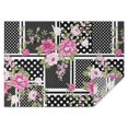 thumbnail image 1 of Pioneer Flower Floral Print Pattern Rectangle Tablecloth 60"x84",Waterproof Polyester Rectangle Table Cloth, Wipeable Spillproof Polyester Tablecloth for Dining, Camping, Indoor and Outdoor, 1 of 5