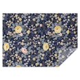 thumbnail image 1 of Pioneer Flower Floral Print Pattern Rectangle Tablecloth 60"x84",Waterproof Polyester Rectangle Table Cloth, Wipeable Spillproof Polyester Tablecloth for Dining, Camping, Indoor and Outdoor, 1 of 5