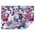 thumbnail image 1 of Pioneer Flower Floral Print Pattern Rectangle Tablecloth 60"x84",Waterproof Polyester Rectangle Table Cloth, Wipeable Spillproof Polyester Tablecloth for Dining, Camping, Indoor and Outdoor, 1 of 5