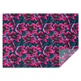 thumbnail image 1 of Pioneer Flower Floral Print Pattern Rectangle Tablecloth 60"x84",Waterproof Polyester Rectangle Table Cloth, Wipeable Spillproof Polyester Tablecloth for Dining, Camping, Indoor and Outdoor, 1 of 5