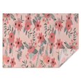 thumbnail image 1 of Pioneer Flower Floral Print Pattern Rectangle Tablecloth 60"x84",Waterproof Polyester Rectangle Table Cloth, Wipeable Spillproof Polyester Tablecloth for Dining, Camping, Indoor and Outdoor, 1 of 5