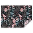 thumbnail image 1 of Pioneer Flower Floral Print Pattern Rectangle Tablecloth 60"x84",Waterproof Polyester Rectangle Table Cloth, Wipeable Spillproof Polyester Tablecloth for Dining, Camping, Indoor and Outdoor, 1 of 5