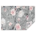 thumbnail image 1 of Pioneer Flower Floral Print Pattern Rectangle Tablecloth 60"x84",Waterproof Polyester Rectangle Table Cloth, Wipeable Spillproof Polyester Tablecloth for Dining, Camping, Indoor and Outdoor, 1 of 5