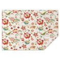 thumbnail image 1 of Pioneer Flower Floral Print Pattern Rectangle Tablecloth 60"x84",Waterproof Polyester Rectangle Table Cloth, Wipeable Spillproof Polyester Tablecloth for Dining, Camping, Indoor and Outdoor, 1 of 5