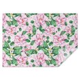 thumbnail image 1 of Pioneer Flower Floral Print Pattern Rectangle Tablecloth 60"x84",Waterproof Polyester Rectangle Table Cloth, Wipeable Spillproof Polyester Tablecloth for Dining, Camping, Indoor and Outdoor, 1 of 5