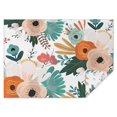 thumbnail image 1 of Pioneer Flower Floral Print Pattern Rectangle Tablecloth 60"x84",Waterproof Polyester Rectangle Table Cloth, Wipeable Spillproof Polyester Tablecloth for Dining, Camping, Indoor and Outdoor, 1 of 5