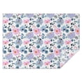 thumbnail image 1 of Pioneer Flower Floral Print Pattern Rectangle Tablecloth 60"x84",Waterproof Polyester Rectangle Table Cloth, Wipeable Spillproof Polyester Tablecloth for Dining, Camping, Indoor and Outdoor, 1 of 5