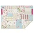 thumbnail image 1 of Pioneer Flower Floral Print Pattern Rectangle Tablecloth 60"x84",Waterproof Polyester Rectangle Table Cloth, Wipeable Spillproof Polyester Tablecloth for Dining, Camping, Indoor and Outdoor, 1 of 5