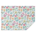 thumbnail image 1 of Pioneer Flower Floral Print Pattern Rectangle Tablecloth 60"x84",Waterproof Polyester Rectangle Table Cloth, Wipeable Spillproof Polyester Tablecloth for Dining, Camping, Indoor and Outdoor, 1 of 5