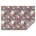 thumbnail image 1 of Pioneer Flower Floral Print Pattern Rectangle Tablecloth 60"x84",Waterproof Polyester Rectangle Table Cloth, Wipeable Spillproof Polyester Tablecloth for Dining, Camping, Indoor and Outdoor, 1 of 5