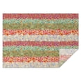 thumbnail image 1 of Pioneer Flower Floral Print Pattern Rectangle Tablecloth 60"x84",Waterproof Polyester Rectangle Table Cloth, Wipeable Spillproof Polyester Tablecloth for Dining, Camping, Indoor and Outdoor, 1 of 5