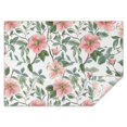 thumbnail image 1 of Pioneer Flower Floral Print Pattern Rectangle Tablecloth 60"x84",Waterproof Polyester Rectangle Table Cloth, Wipeable Spillproof Polyester Tablecloth for Dining, Camping, Indoor and Outdoor, 1 of 5