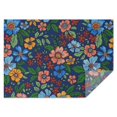 thumbnail image 1 of Pioneer Flower Floral Print Pattern Rectangle Tablecloth 60"x84",Waterproof Polyester Rectangle Table Cloth, Wipeable Spillproof Polyester Tablecloth for Dining, Camping, Indoor and Outdoor, 1 of 5