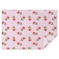 thumbnail image 1 of Pioneer Flower Floral Print Pattern Rectangle Tablecloth 60"x84",Waterproof Polyester Rectangle Table Cloth, Wipeable Spillproof Polyester Tablecloth for Dining, Camping, Indoor and Outdoor, 1 of 5