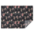 thumbnail image 1 of Pioneer Flower Floral Print Pattern Rectangle Tablecloth 60"x84",Waterproof Polyester Rectangle Table Cloth, Wipeable Spillproof Polyester Tablecloth for Dining, Camping, Indoor and Outdoor, 1 of 5