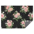 thumbnail image 1 of Pioneer Flower Floral Print Pattern Rectangle Tablecloth 60"x84",Waterproof Polyester Rectangle Table Cloth, Wipeable Spillproof Polyester Tablecloth for Dining, Camping, Indoor and Outdoor, 1 of 5