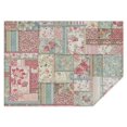 thumbnail image 1 of Pioneer Flower Floral Print Pattern Rectangle Tablecloth 60"x84",Waterproof Polyester Rectangle Table Cloth, Wipeable Spillproof Polyester Tablecloth for Dining, Camping, Indoor and Outdoor, 1 of 5