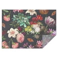 thumbnail image 1 of Pioneer Flower Floral Print Pattern Rectangle Tablecloth 60"x84",Waterproof Polyester Rectangle Table Cloth, Wipeable Spillproof Polyester Tablecloth for Dining, Camping, Indoor and Outdoor, 1 of 5