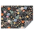thumbnail image 1 of Pioneer Flower Floral Print Pattern Rectangle Tablecloth 60"x84",Waterproof Polyester Rectangle Table Cloth, Wipeable Spillproof Polyester Tablecloth for Dining, Camping, Indoor and Outdoor, 1 of 5