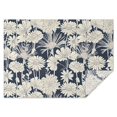 thumbnail image 1 of Pioneer Flower Floral Print Pattern Rectangle Tablecloth 60"x84",Waterproof Polyester Rectangle Table Cloth, Wipeable Spillproof Polyester Tablecloth for Dining, Camping, Indoor and Outdoor, 1 of 5