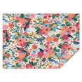 thumbnail image 1 of Pioneer Flower Floral Print Pattern Rectangle Tablecloth 60"x84",Waterproof Polyester Rectangle Table Cloth, Wipeable Spillproof Polyester Tablecloth for Dining, Camping, Indoor and Outdoor, 1 of 5